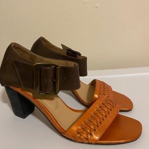 ALL BLACK braid & band sandals